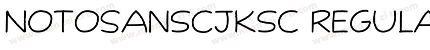 NotoSansCJKsc Regular Identity字体转换